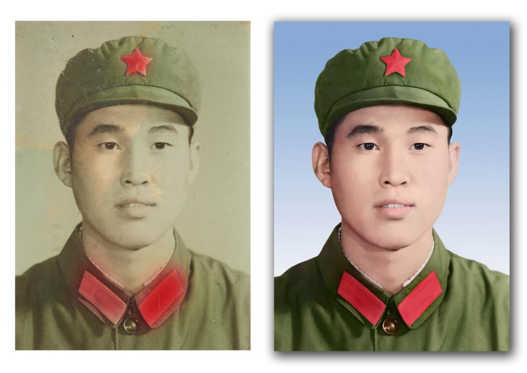 虹口破损照片修复-18